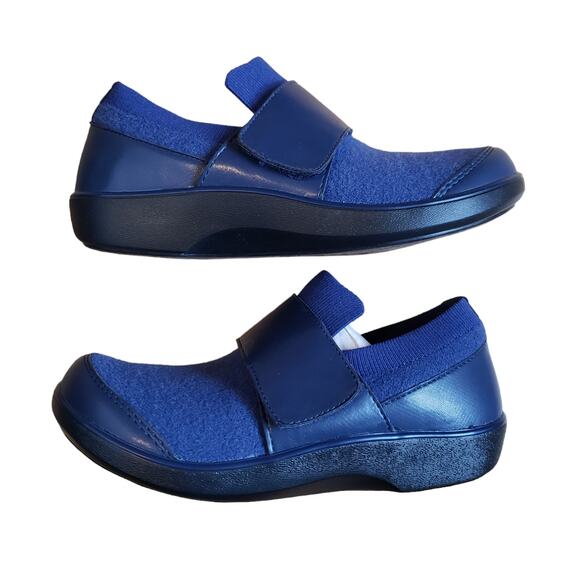 NEW! Alegria Traq Qwik Cozy Navy Sneaker Women's Size 5-5.5 - Picture 6 of 13